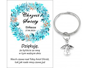 Brelok Aniołek Podziękowanie Dla Gości
