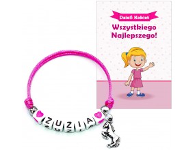 Bransoletka Dziewczynka Dzień Kobiet Prezent Szkoła