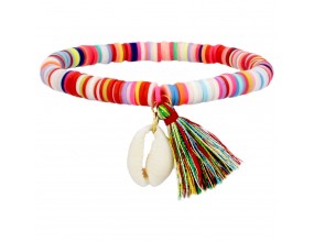 74 Bransoletka na Nogę Rękę Katsuki Muszla Modelina