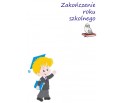 Brelok Koniczyna Zakończenie Roku Klasa Upominek Dziewczynka