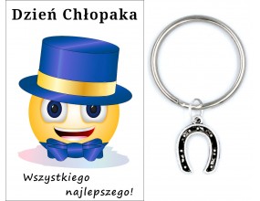 Brelok Dzień Chłopaka Podkowa Prezent Szkoła