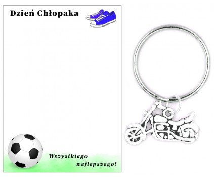 Brelok Dzień Chłopaka Motor Klasa Uczeń