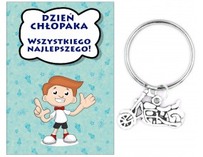 Brelok Dzień Chłopaka Motor Uczeń Prezent