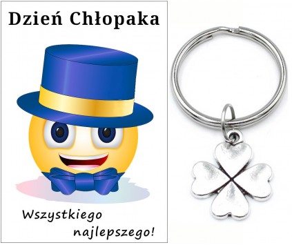 Brelok Dzień Chłopaka Koniczyna Szkoła Klasa