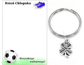 Brelok na Dzień Chłopaka Koniczyna Uczeń Szkoła