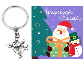 Brelok Święta Mikołajki Wigilia Prezent Szkoła