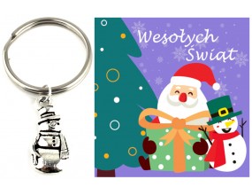 Brelok Święta Wigilia Gwiazdka Prezent Klasa