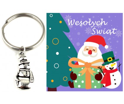 Brelok Święta Wigilia Gwiazdka Prezent Klasa