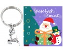 Brelok Święta Renifer Mikołajki Prezent Szkoła