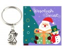 Brelok Święta Mikołaj Gwiazdka Prezent Szkoła
