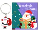 Brelok Święta Mikołaj Gwiazdka Klasa Prezent