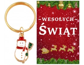 Brelok Święta Gwiazdka Mikołajki Prezent Szkoła