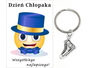 Brelok Breloczek But Bucik Trampek Prezent Dzień Chłopaka Chłopiec