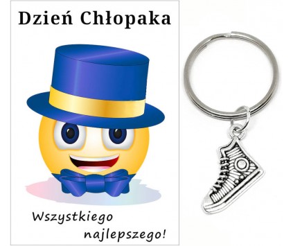 Brelok Breloczek But Bucik Trampek Prezent Dzień Chłopaka Chłopiec