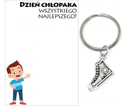 Brelok Breloczek But Bucik Trampek Prezent Dzień Chłopaka Uczeń