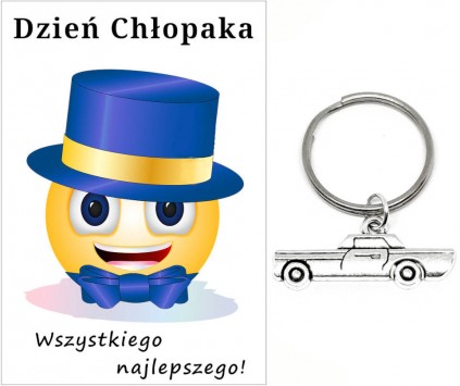 Brelok Breloczek Samochód Auto Prezent Dzień Chłopaka Chłopiec