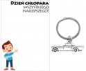 Brelok Breloczek Samochód Auto Prezent Dzień Chłopaka Uczeń