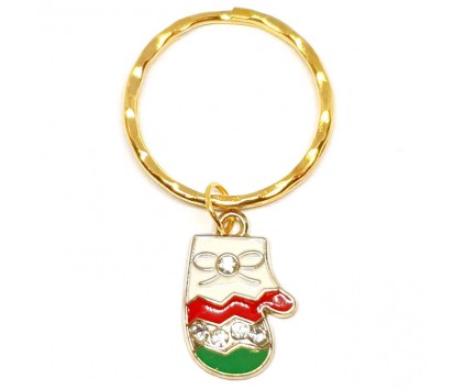 Brelok Breloczek Świąteczny Rękawiczka Prezent Mikołajki Święta Klasa