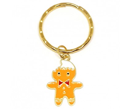 Brelok Breloczek Świąteczny Ciastko Ludzik z Piernika Mikołajki Prezent