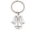 A6 Podziękowanie dla gości brelok ANIOŁEK CHRZEST PAMIĄTKA UPOMINEK