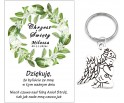 A1 Podziękowanie dla gości ANIOŁEK CHRZEST PAMIĄTKA UPOMINEK DLA CHRZESTNYCH