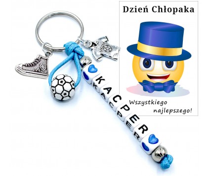 Brelok Imię Nazwa Piłka Koszulka Dzień Chłopaka