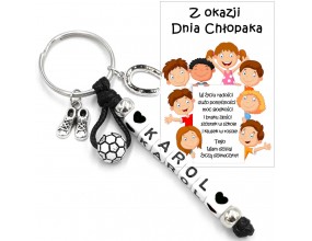 Brelok Imię Prezent Dzień Chłopaka Pasowanie Klasa Uczeń