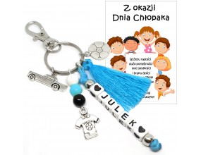 Brelok Imienny Zawieszka Dzień Chłopaka Upominek Szkoła