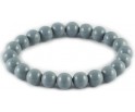 BRANSOLETKA KORALIKI SZKLANE 8mm powlekane
