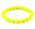 BRANSOLETKA KORALIKI SZKLANE 8mm powlekane