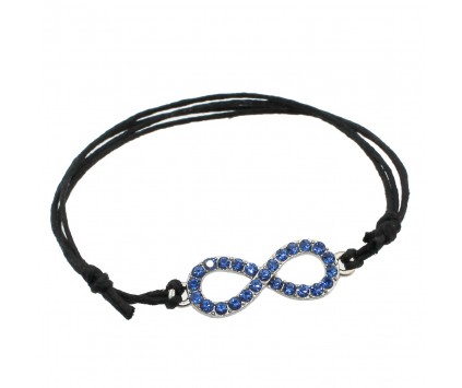 BRANSOLETKA KORALIKI SZKLANE 8mm Z IMIENIEM