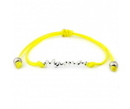 BRANSOLETKA CELEBRYTKA MAMA SPLOT MAKRAMA