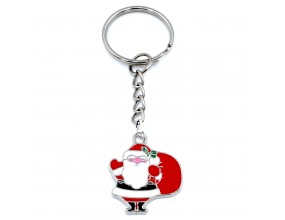 Brelok do kluczy baza kółko breloka Mikołaj Święta