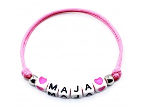 Bransoletka Sznurkowa Dzień Kobiet Dziewczynka
