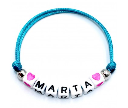 Bransoletka Sznurkowa Dzień Kobiet Imię Napis