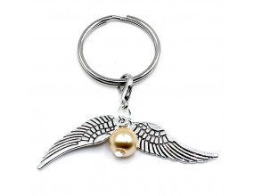 Brelok Do kluczy Breloczek Złoty Znicz Skrzydła Upominek