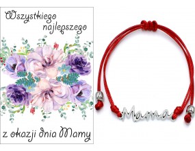 Bransoletka Mama Dzień Matki Dla Mamy Prezent