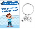 Brelok Motor Prezent Szkoła Dzień Chłopaka Klasa